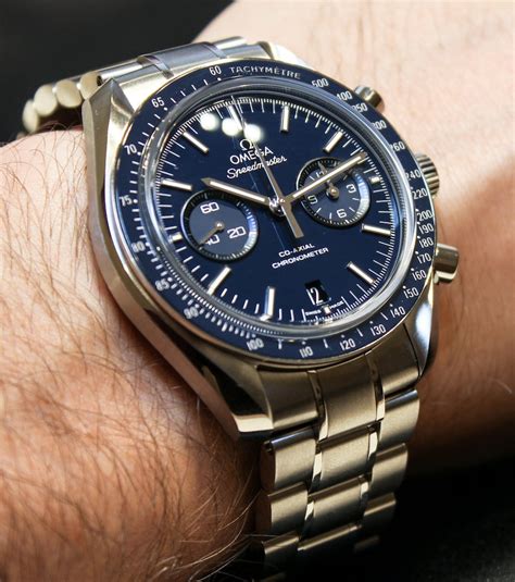 omega speedmaster white blue hands|omega speedmaster moonwatch blue.